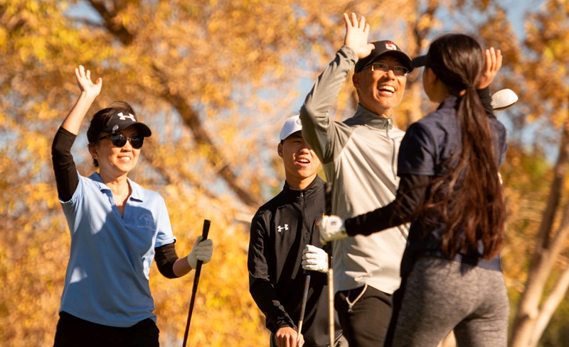 Golf gia đình