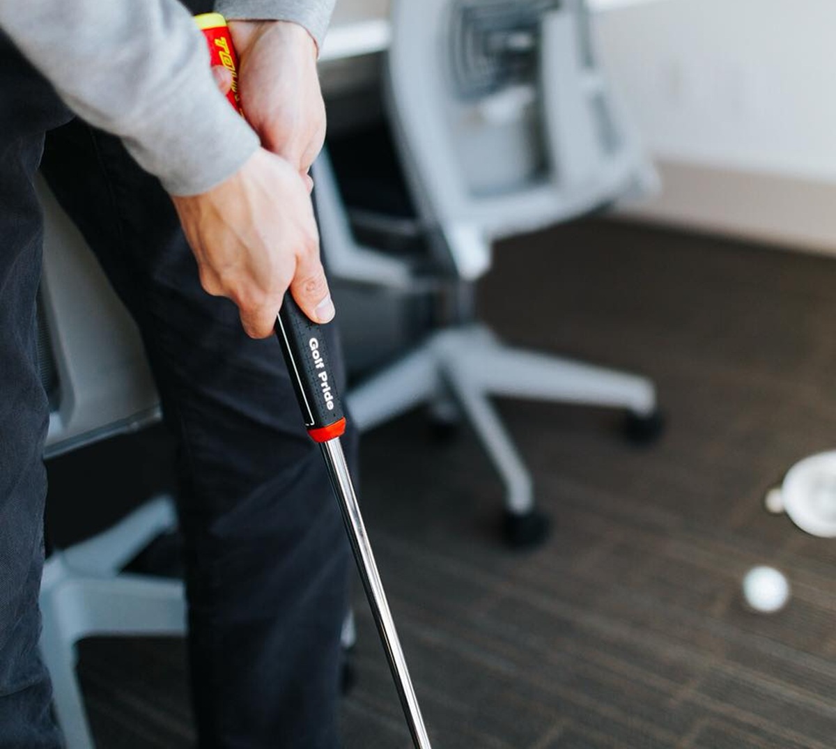 thay grip gậy golf